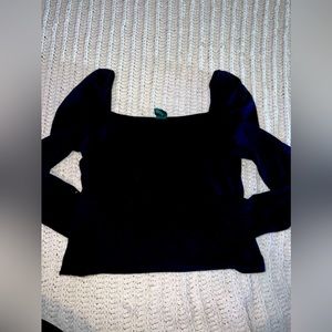 Black wild fable blouse